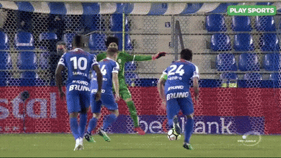 Soccer Players With Number 24 GIF