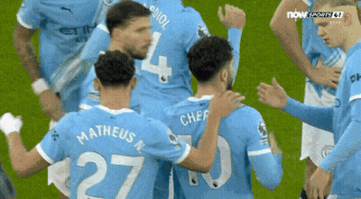 Soccer Players With Number 27 GIF
