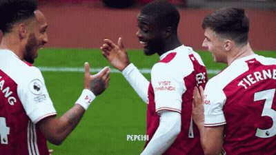 Soccer Players With Number 3 Jersey GIF