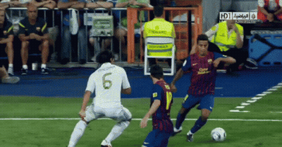 Soccer Players With Number 6 On Jersey GIF