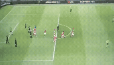 Soccer Players With Pro Clubs Logo GIF