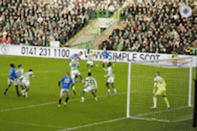 Soccer Players With Simple Scot Banner GIF