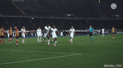 Soccer Players With Smiley 1932 Logo GIF