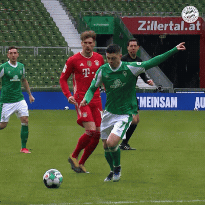 Soccer Players With Zillertal Sign GIF