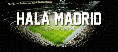 Soccer Stadium Hala Madrid Para Siempre GIF