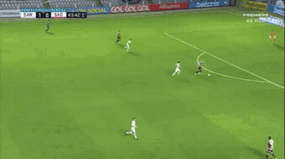 Soccer Stadium With Betcris And Multilaser Ads GIF