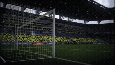 Soccer Stadium With FIFA.com Advertisement GIF