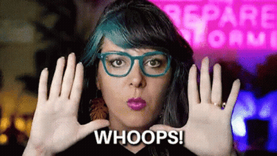 Sock Puppet Wearing Dress Wig Saying You Can Decide GIF