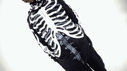 Sofaygo Skeleton Suit Stop Action GIF