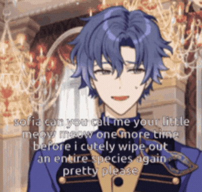 Sofia Can You Call Me Your Little Meow Meow One More Time Before I Cutely Wipe Out An Entire Species Again Pretty Please GIF