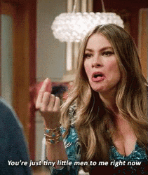 Sofia Vergara Making A Point GIF