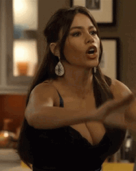 Sofia Vergara Saying No GIF