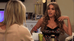 Sofia Vergara Showing Something GIF