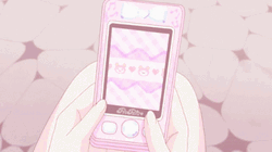 Soft Aesthetic Pastel Phone  GIF
