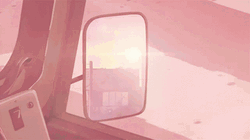 Soft Aesthetic Side Mirror GIF