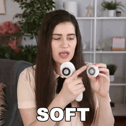 Soft Facial Cleansing Brush GIF