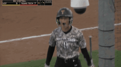 Softball Game Between UCF And Texas Tech GIF