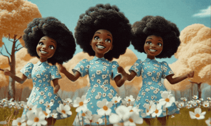 Softly Dancing Girls GIF