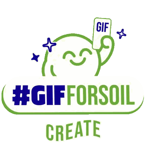 Soil Logo Smiley Thumbs Up Sticker