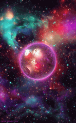 Solar System Nebula Aesthetic