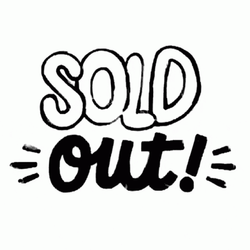 Sold Out Blinking Text GIF