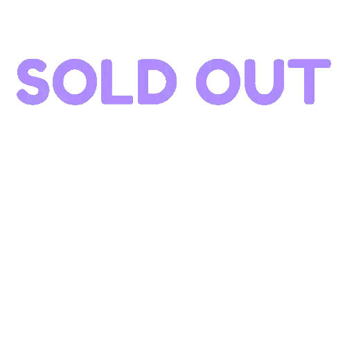 Sold Out In Rainbow Colors Sticker