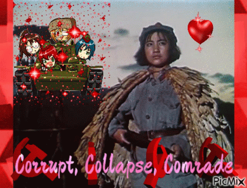 Soldier Corrupt Collapse Comrade GIF
