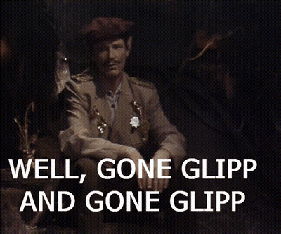 Soldier In Cave Saying Well Gone Glipp And Gone Glipp GIF