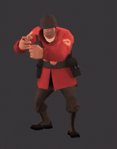 Soldier In Red Uniform With A Badge GIF