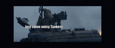 Soldier In Tank With Just Some Noisy Tankers GIF