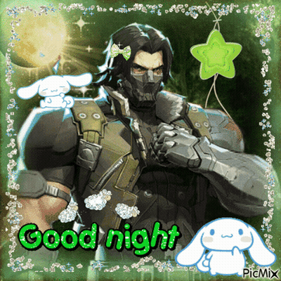 Soldier Saying Good Night GIF