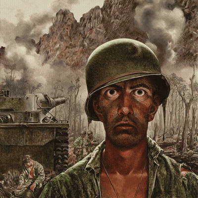 Soldier With Helmet GIF