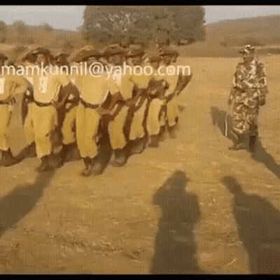 Soldiers Marching GIF