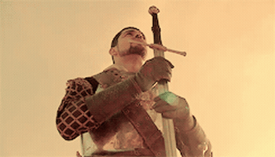 Soldiers Saying Conquer GIF