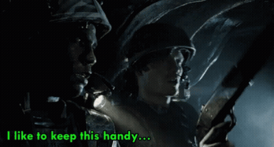 Soldiers Saying I Like To Keep This Handy GIF