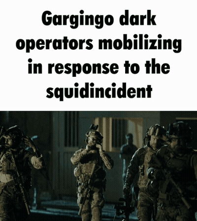 Soldiers Walking Gardingo Dark Operators Mobilizing GIF