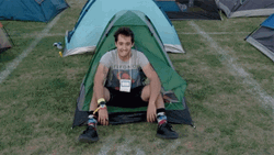 Solo Camping In The Rain GIF