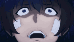 Solo Leveling Sung Jin Woo Looking Shocked GIF