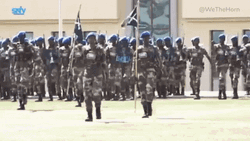Somalia Armies Marching