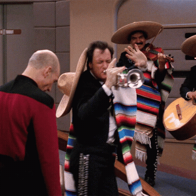 Sombrero Trumpeter And Violinist GIF