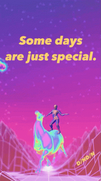 Some Days Are Just Special With Purple Background GIF