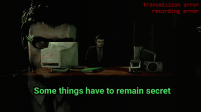 Some Things Have To Remain Secret Written In Green GIF