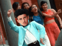 Someone Dancing In Front Of Women GIF