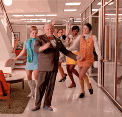 Someone Dancing Man With Women Backup GIF