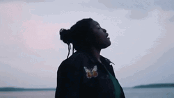 Someone Dancing Near The Ocean GIF