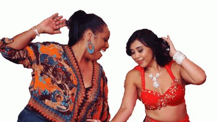 Someone Dancing Two Ladies GIF