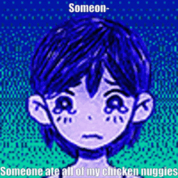 Someone Eat All My Chicken Nugget Meme GIF