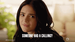 Someone Had A Calling Manifest GIF