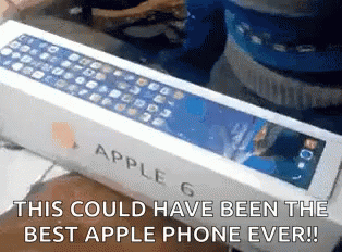 Someone Holding Apple 6 GIF