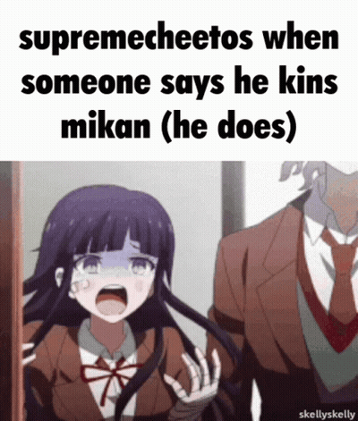 Someone Says He Kins Mikan With Girl Crying GIF